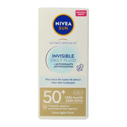 Защитный флюид для лица от солнца Nivea