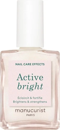 Nail Polish Manucurist Bright White Organic Finish