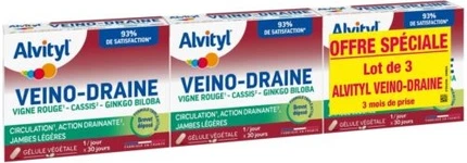 Draining Action Alvityl Circulation for Light Legs
