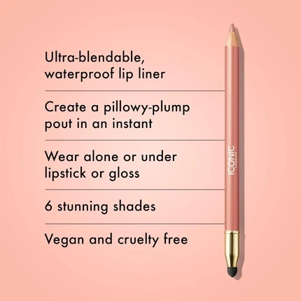 Lip Liner Iconic London Fuller Pout Sculpting Lip Liner
