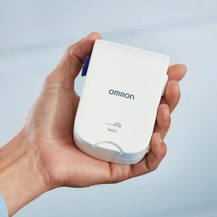 Компактный компрессорный небулайзер OMRON C803 Легкий Малошумный Удобный Прибор для Лечения Респираторных Заболеваний