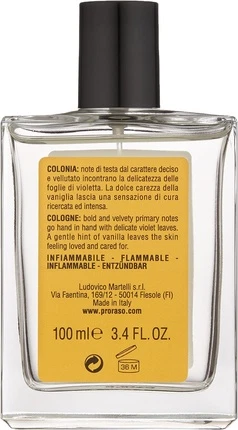 Eau De Cologne Proraso Wood and Spice