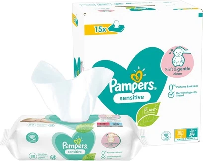 Влажные салфетки Pampers Sensitive