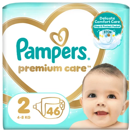 Подгузники Pampers Premium Care