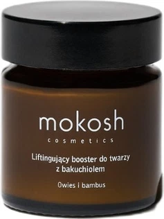 Антивозрастная сыворотка Mokosh Лифтинг Бустер для лица с бакучиолом, овсом и бамбуком