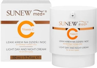 Дневной и ночной легкий крем с витамином С Face Cream SuneMed Sunewmed