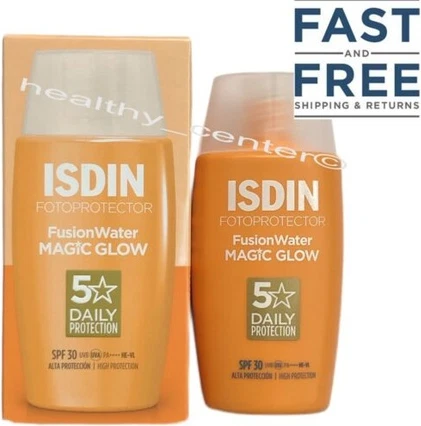 Солнцезащитный крем ISDIN Fusion Water Magic Glow SPF 30