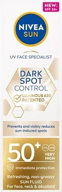 Nivea Spot Control Luminous 630 quyoshdan himoyalovchi suyuqlik