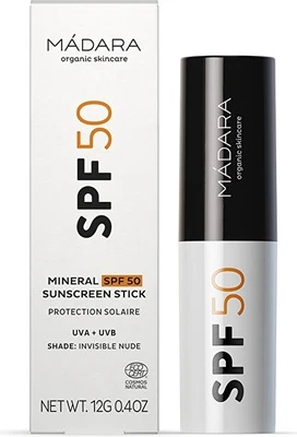 Солнцезащитный стик Madara Mineral Sunscreen Stick Spf 50