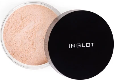 Рассыпчатая пудра Inglot HD Shimmering Loose Powder с алмазной пылью