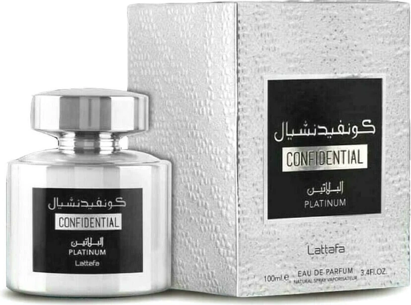 Eau De Parfum Lattafa Confidential Platinum