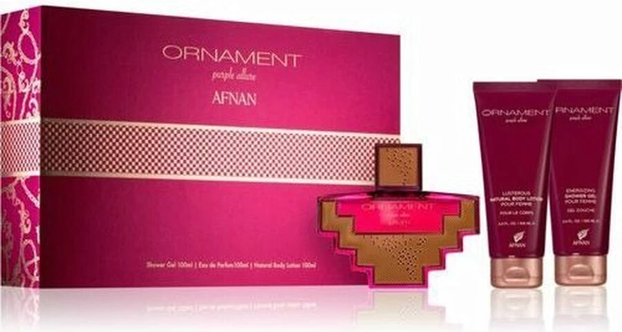 Afna Ornament Purple Parfyum Komplet