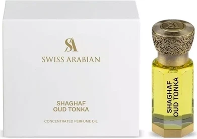 Концентрированное парфюмерное масло Swiss Arabian Shaghaf Oud Tonka