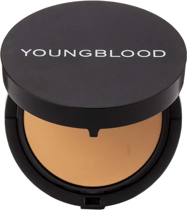 Прессованная кремово-пудровая компактная тональная основа Youngblood Mineral Radiance