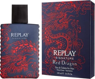 Туалетная вода Replay Signature Red Dragon Man