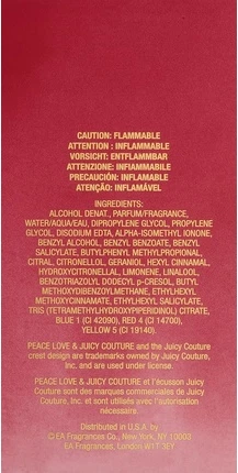 Одеколон Juicy Couture