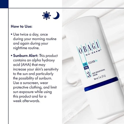 Крем Obagi Nu-Derm Clear Fx для осветления кожи