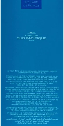 Eau de Toilette Comptoir Sud Pacifique