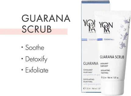 Отшелушивающее средство Yon-Ka Guarana Scrub Мягкий скраб для лица с гуараной и детокс-эффектом