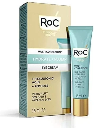 Крем для кожи вокруг глаз RoC Multi Correxion Hydrate + Plump 3-в-1