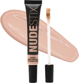 Консилер Nudestix NudeFix Cream Concealer Легкая жидкая текстура Естественный финиш Макияж Увлажняющий Осветляющий Корректор темных кругов под глазами Уменьшает покраснения и несовершенства Оттенок Nude 4