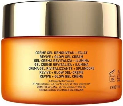 Гель-крем RoC Multi Correction Revive + Glow против старения