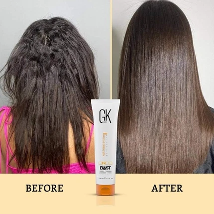 GK Hair Keratin soch uchun professional muolajasi, The Best Smoothing Keratin Hair Treatment