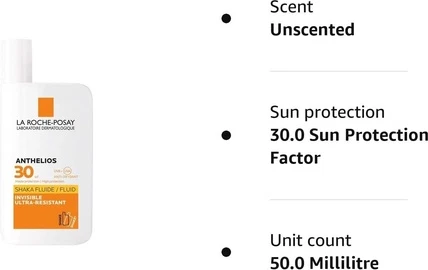 Флюид La Roche-Posay Anthelios Shaka Invisible Fluid SPF 30