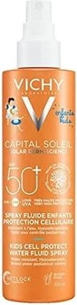 Quyoshdan himoya qiluvchi sprey Vichy Cell Protect Kids SPF50+