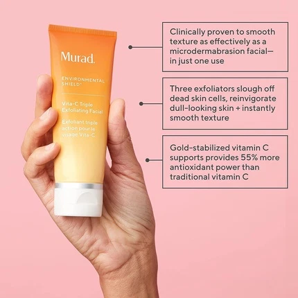 Facial Treatment Murad Environmental Shield VITAC Triple Exfoliating Facial