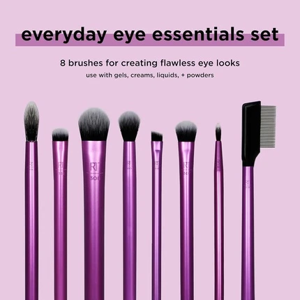 Набор кистей для макияжа Real Techniques Everyday Eye Essentials