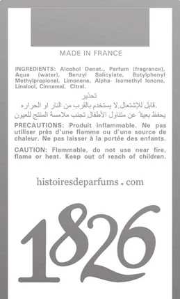 Парфюмированная вода Histoires De Parfums