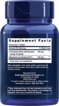 Коэнзим Q10 Сыворотка Life Extension