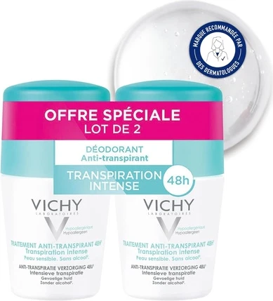Шариковый антиперспирант Vichy