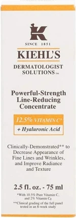 Сыворотка Kiehl's Powerful Strength Line Reducing Concentrate с витамином С и гиалуроновой кислотой