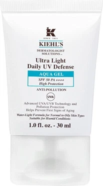 Солнцезащитный крем Aqua Gel Kiehl's Ultra Light Daily Uv Defense