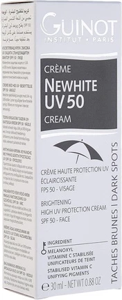 Крем Guinot Осветляющий с высоким уровнем УФ-защиты SPF 50 для лица