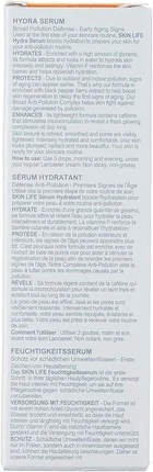 Увлажняющая сыворотка Lancaster Skin Life Hydra Serum