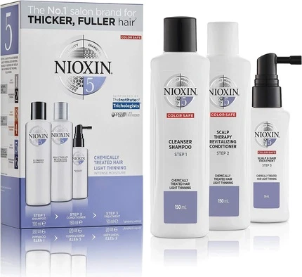 Набор для пробного ухода для уплотнения волос Nioxin 3-Part System 5