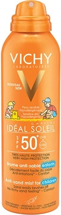 Mist Vichy Ideal Soleil Antisand Spreyi Bolalar Uchun