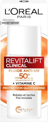 Face Sun Protection L'Oreal Professional Anti-UV Fluid SPF 50+