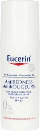 Rangat berilgan kunlik kremi Eucerin Qizarishga qarshi krem rangni to'g'irlash vositasi bilan SPF25+