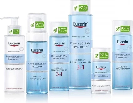Мицеллярная Вода Флюид Eucerin Dermatoclean Hyaluron