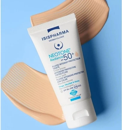 Tinted Day Cream Isis Pharma Neotone Radiance Plus SPF 50+