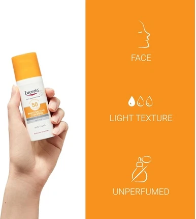 Флюид для защиты от солнца Eucerin Photoageing Control