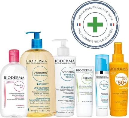 Мицеллярный раствор Bioderma Crealine TS H2O