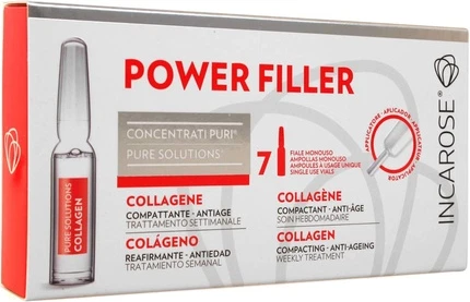 Сыворотка Incarose Pure Solutions Power Filler Коллаген 7 ампул