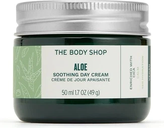 Дневной крем The Body Shop Aloe Vera Day Cream для чувствительной кожи, веганский