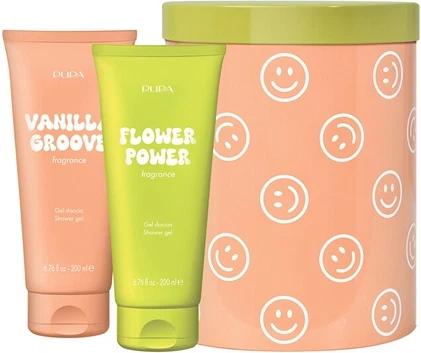 Наборы для лица и палетки Pupa Milano Vanilla Groove Flower Power Happy Box Kit Gift Set 3
