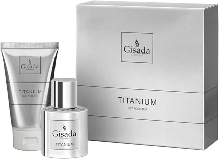 Набор Парфюмерной Воды и Геля для Душа Gisada Titanium